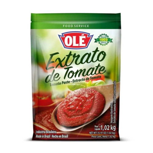 Extrato De Tomate Olé 1.020kg