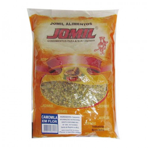 CHA DE CAMOMILA em Flor Jomil 250 gr	