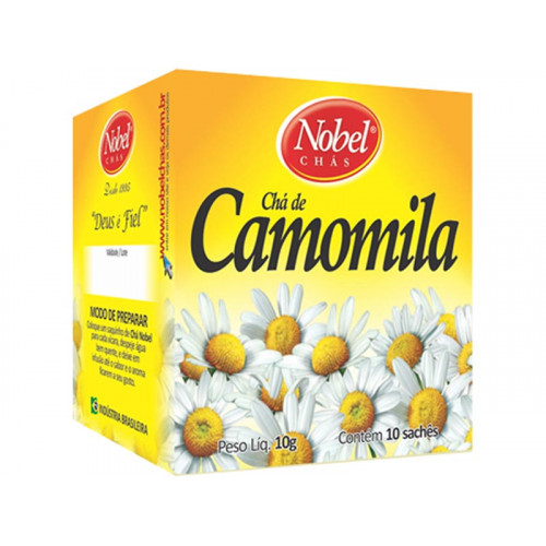 Cha Nobel de Camomila ENVELOPADO 10x10gr