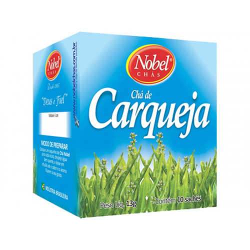 Cha Nobel de Carqueja Sachet 10x13gr