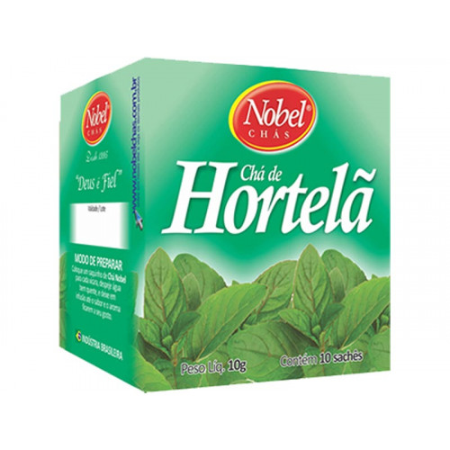 Cha Nobel de Hortela Sachet 10x10gr