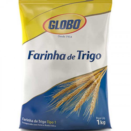 Farinha de Trigo GLOBO 1kg