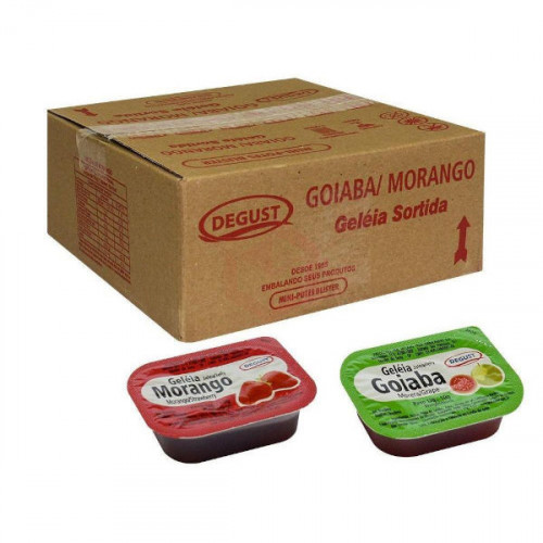 Geleia Sortida Sachet Degust 144x10gr