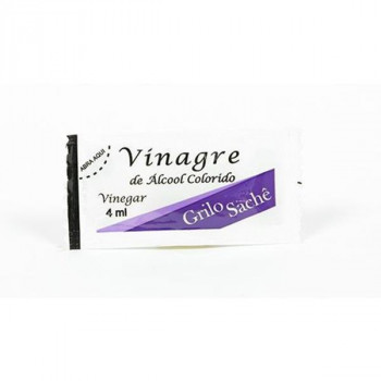 Vinagre de Alcool Colorido Grilo Sache 184x4ml