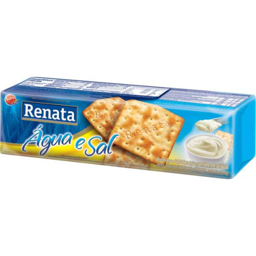 Biscoito Agua e Sal Renata 170 gr